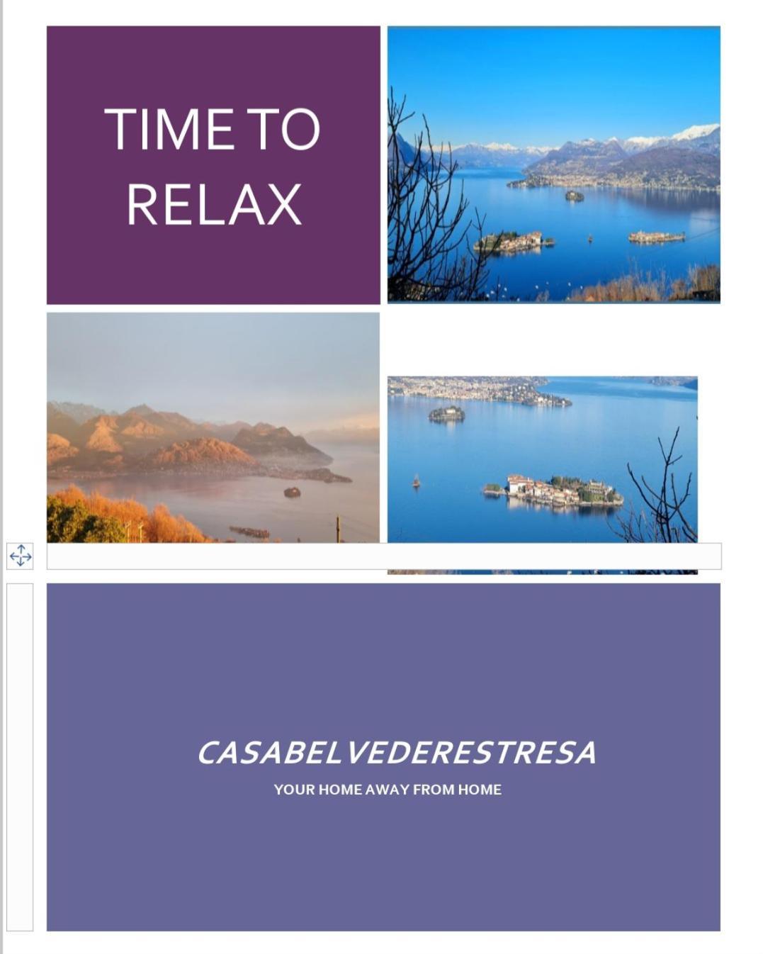 Appartamento Belvedere 4 Stresa Esterno foto